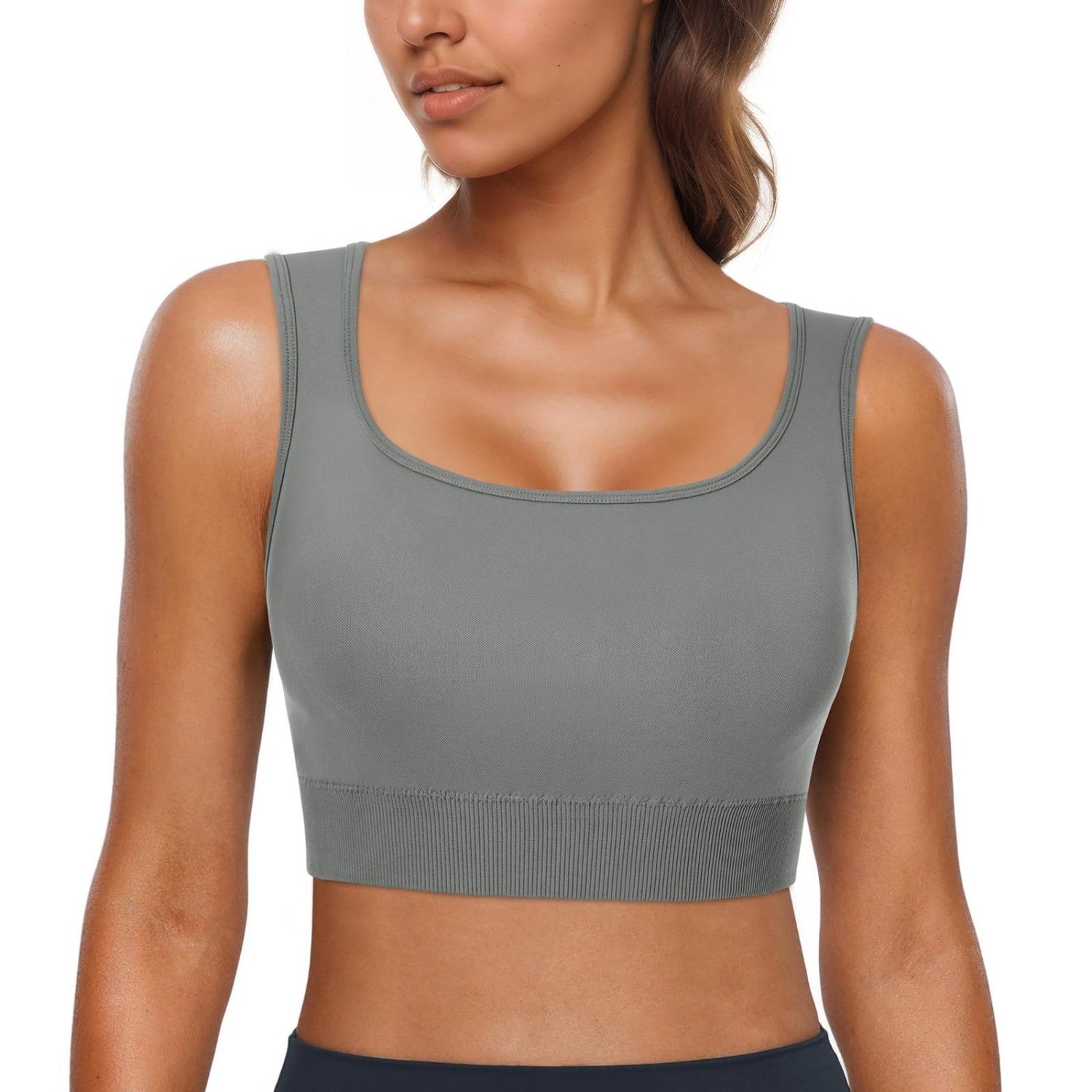View details for Womens Sport Bras Removable Padded Workout Yoga Gym Running Crop Tank Top Womens Sport Bras Removable Padded Workout Yoga Gym Running Crop Tank Top