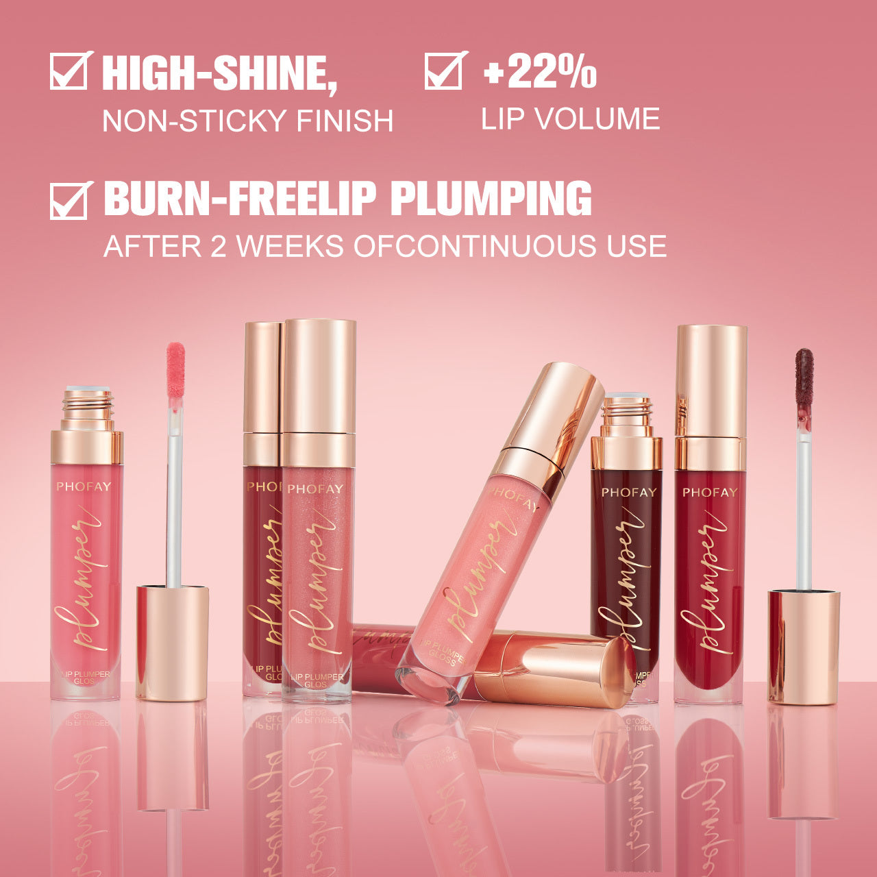 View details for PHOFAY Shiny Lip Plumper Gloss PHOFAY Shiny Lip Plumper Gloss