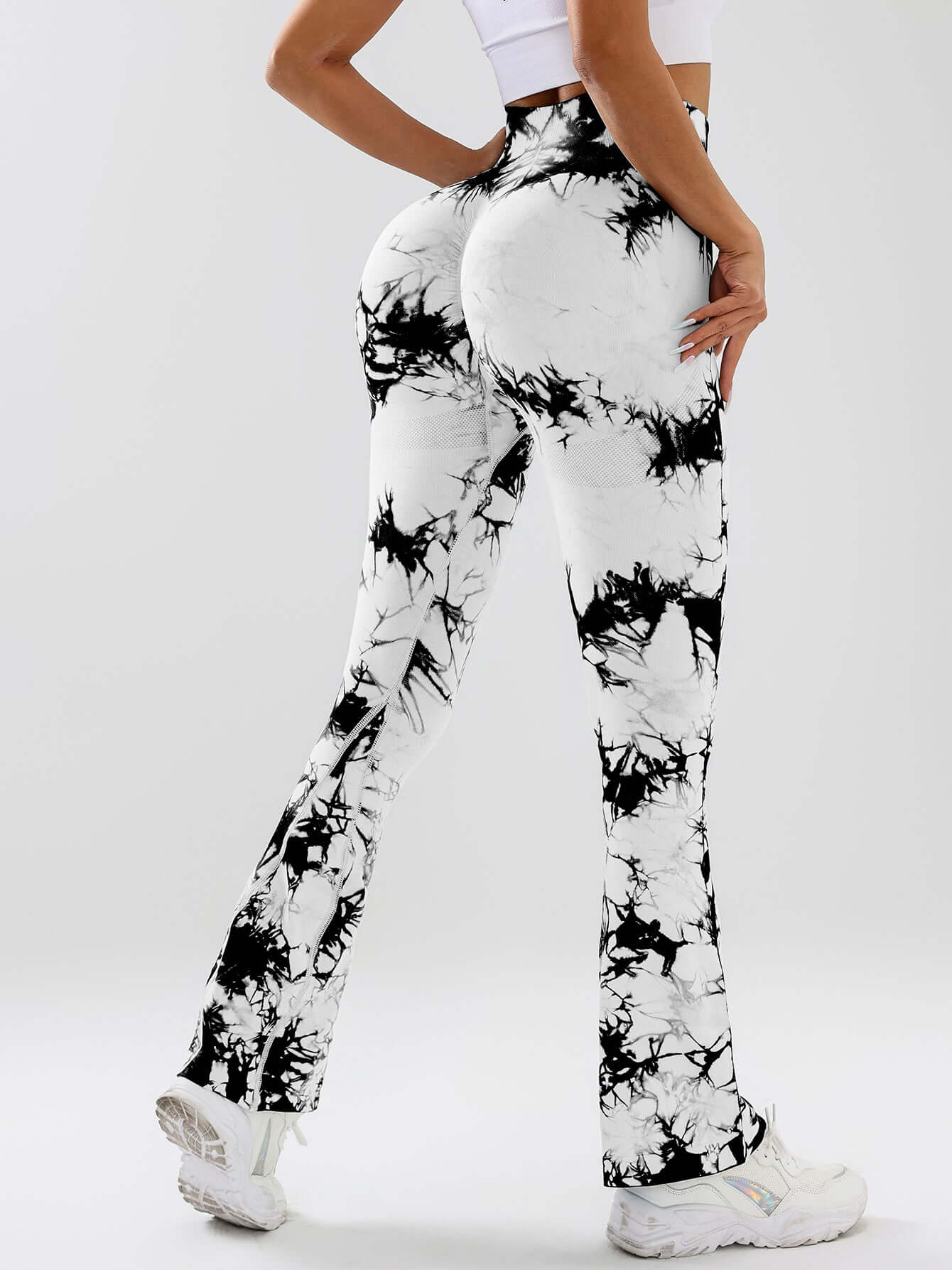 View details for 3 Pack Tie Dye Seamless High Waisted Workout Leggings For Women Scrunch Butt Lifting Yoga Gym Athletic Pants,, Leggings For Women Scrunch Butt Lifting Yoga Gym Athletic Pants 3 Pack Tie Dye Seamless High Waisted Workout Leggings For Women