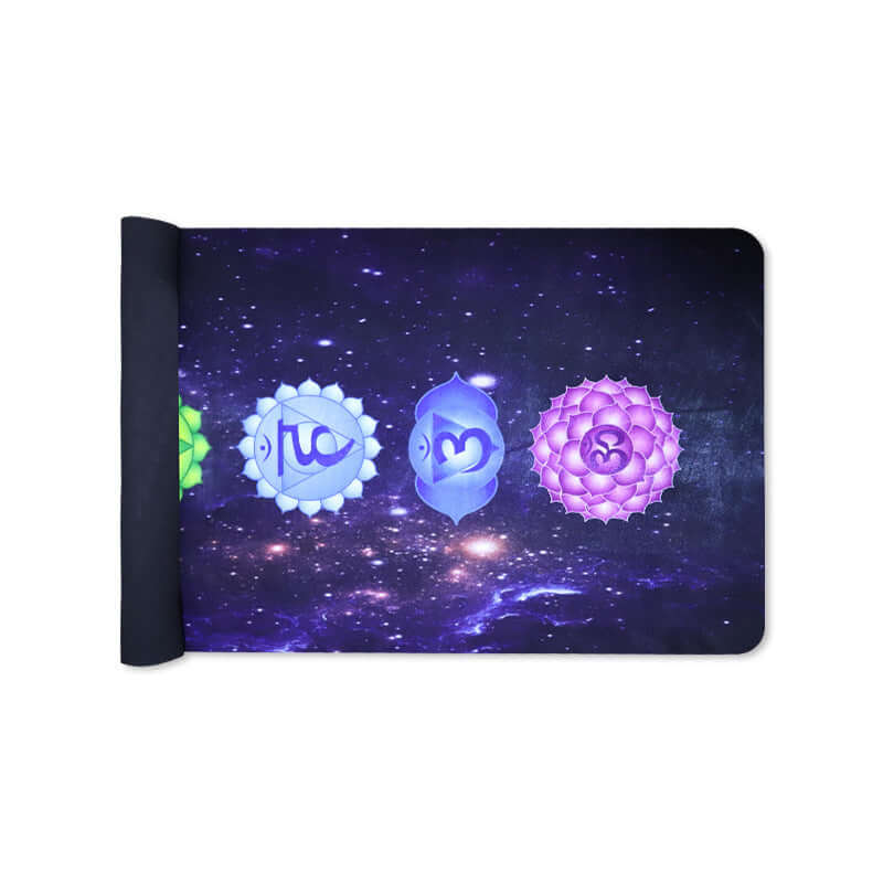 View details for Foldable suede natural rubber yoga mat Foldable suede natural rubber yoga mat