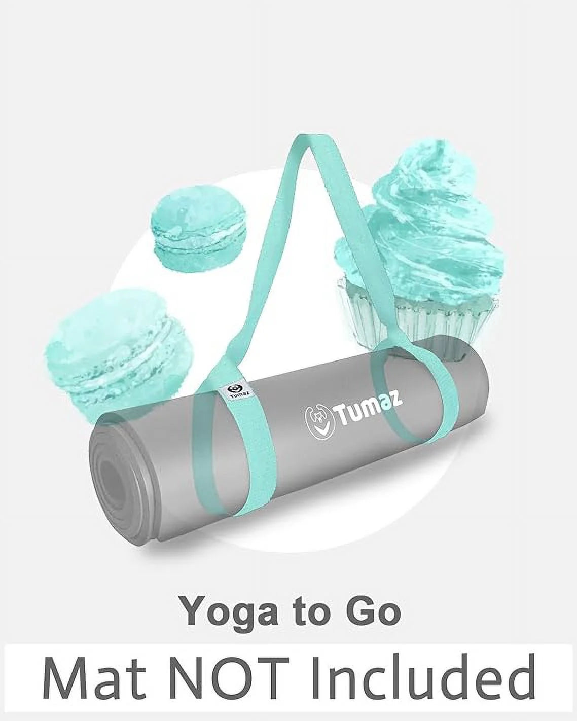 View details for Yoga Mat Holder (Mat Not Incl.), Adjustable Yoga Mat Carrier, Turquoise Yoga Mat Holder (Mat Not Incl.), Adjustable Yoga Mat Carrier, Turquoise
