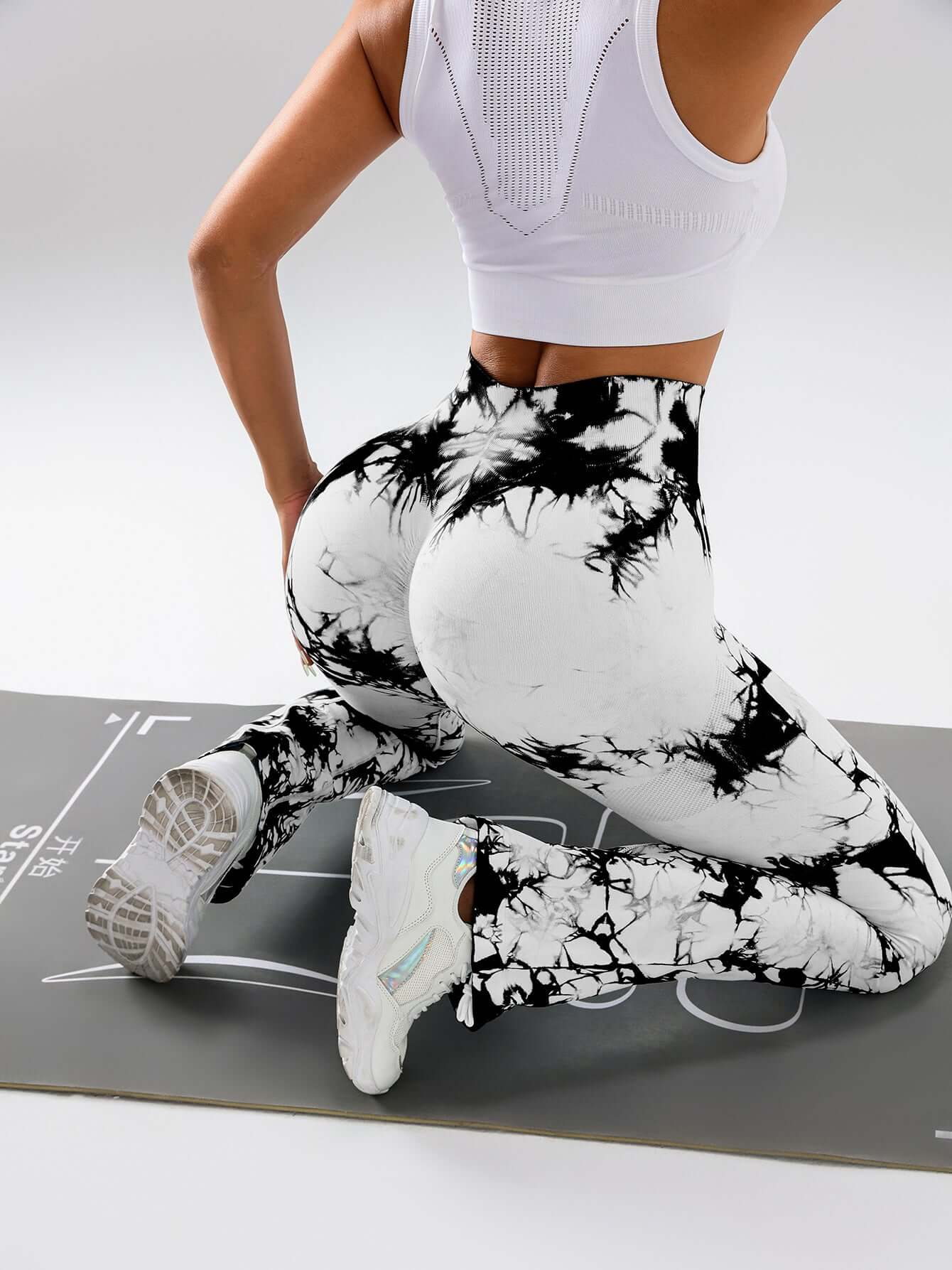 View details for 3 Pack Tie Dye Seamless High Waisted Workout Leggings For Women Scrunch Butt Lifting Yoga Gym Athletic Pants,, Leggings For Women Scrunch Butt Lifting Yoga Gym Athletic Pants 3 Pack Tie Dye Seamless High Waisted Workout Leggings For Women