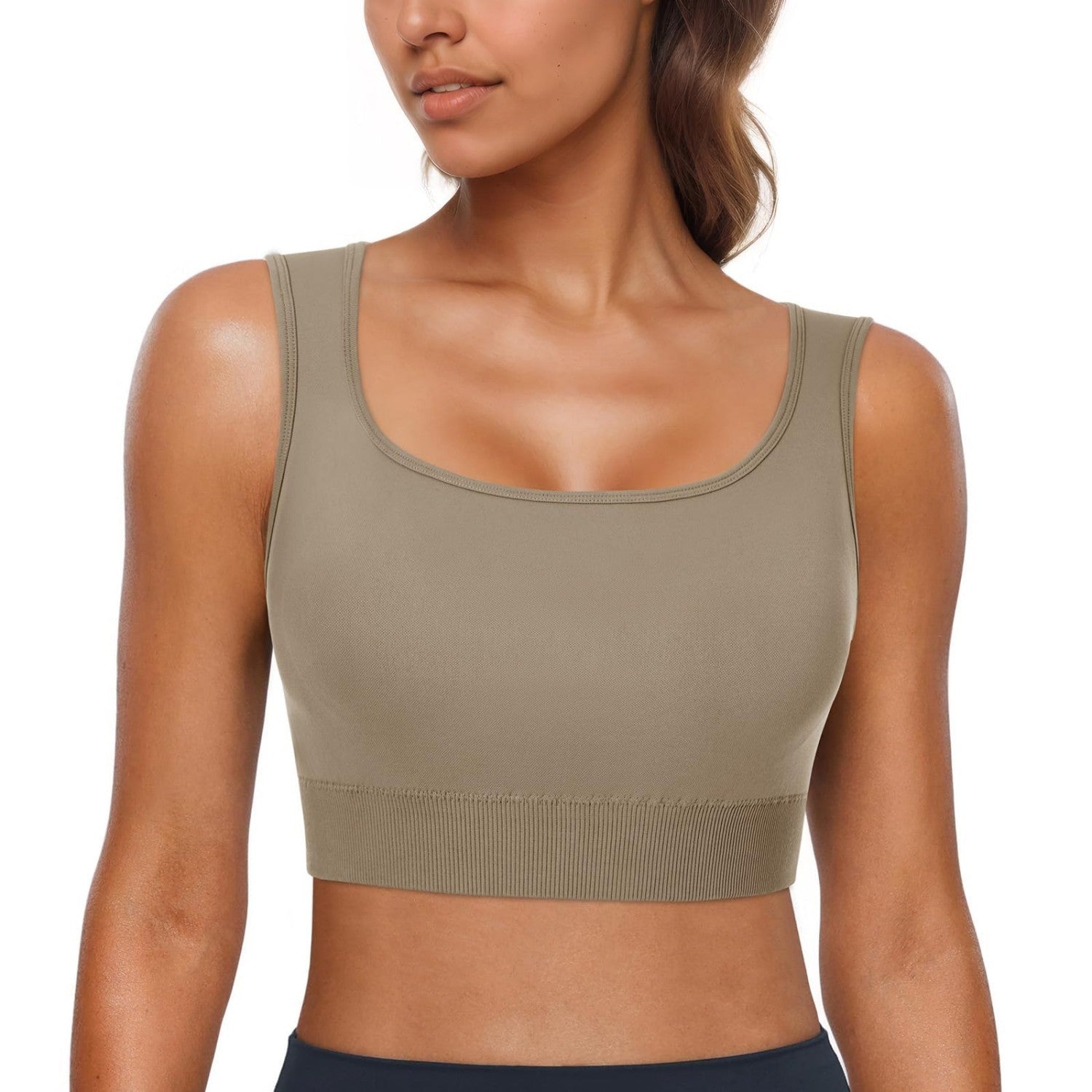 View details for Womens Sport Bras Removable Padded Workout Yoga Gym Running Crop Tank Top Womens Sport Bras Removable Padded Workout Yoga Gym Running Crop Tank Top
