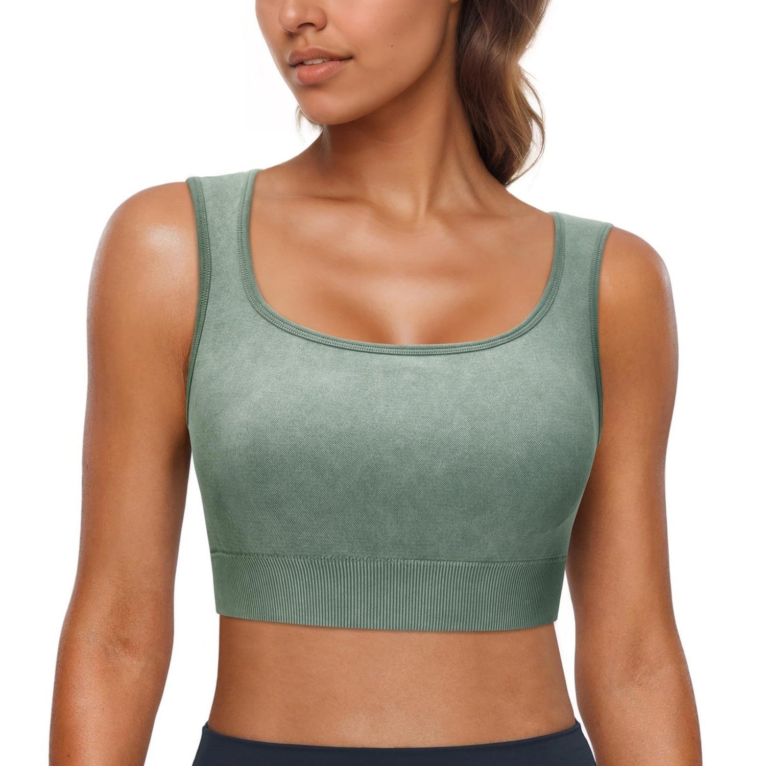 View details for Womens Sport Bras Removable Padded Workout Yoga Gym Running Crop Tank Top Womens Sport Bras Removable Padded Workout Yoga Gym Running Crop Tank Top