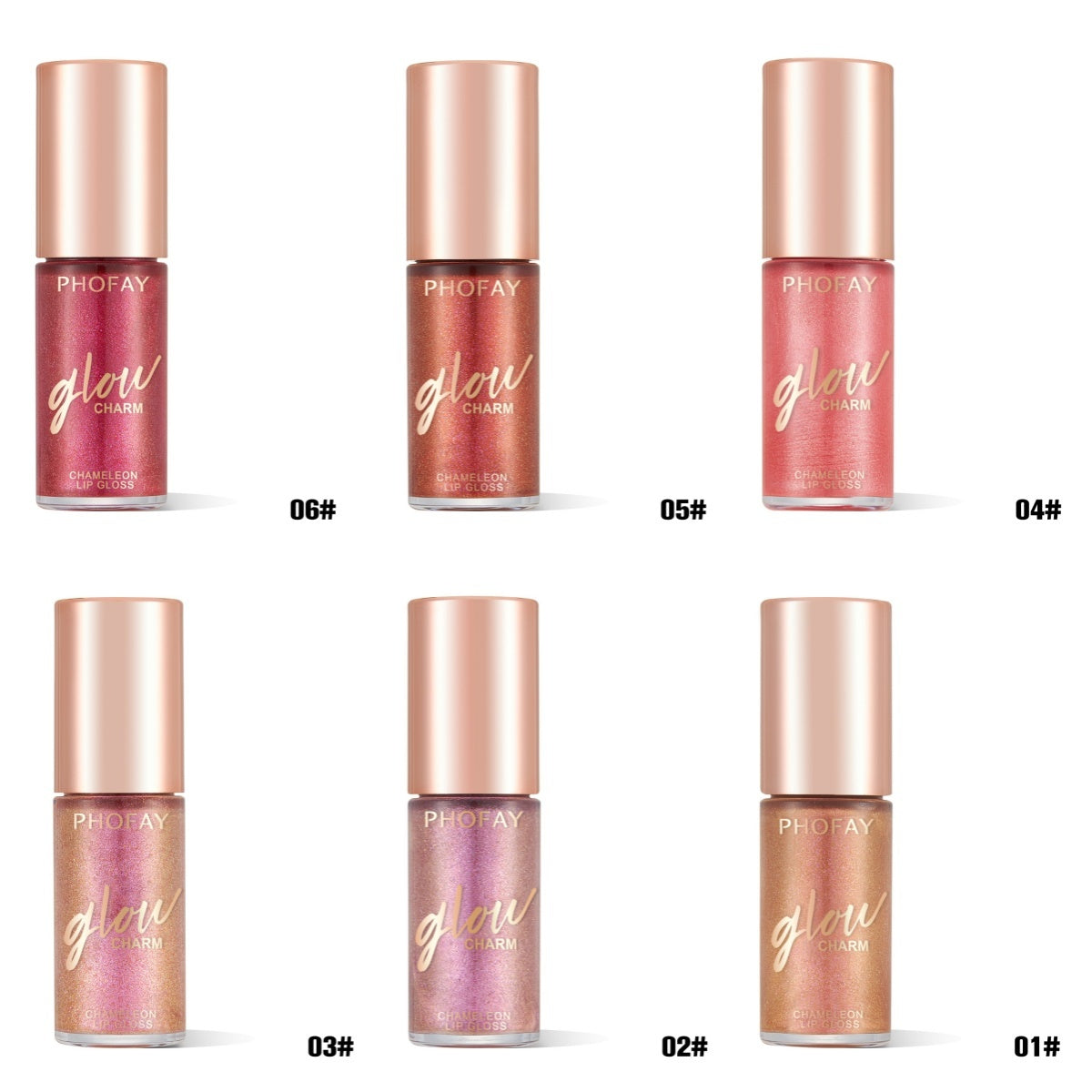 View details for PHOFAY Moisturizing Shimmer Lip Gloss PHOFAY Moisturizing Shimmer Lip Gloss